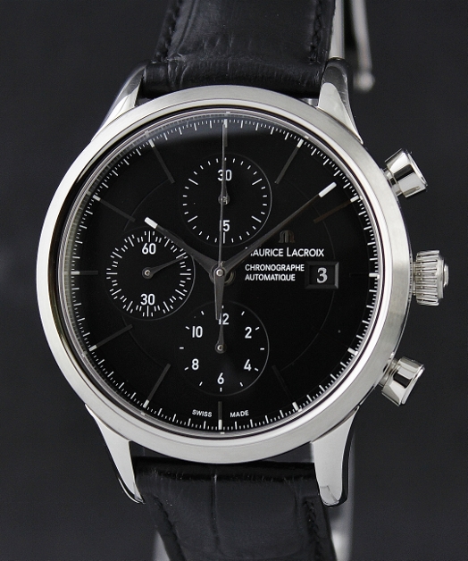 (image for) A BRAND NEW MAURICE LACROIX AUTOMATIC CHRONOGRAPH WATCH / LC6058-SS001-330